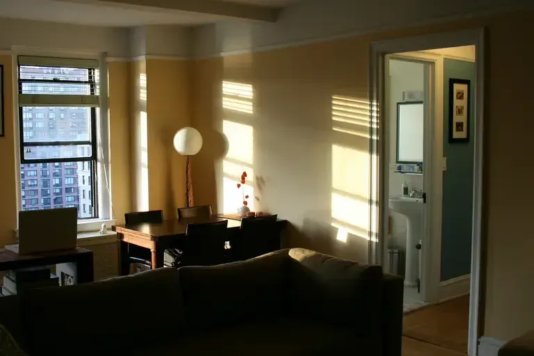 A pre-war apartment with parquet floors