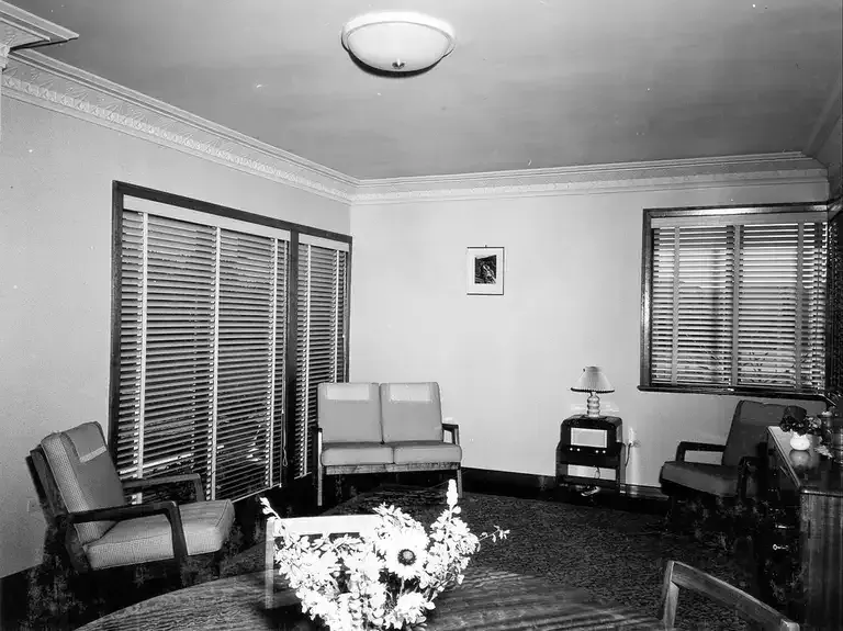 A clean, comfortable living room